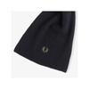 Fred Perry Waffle Knit Cotton Scarf   Black Cfpu2438150 102 qzgCfpu2438150 102
