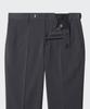 MUSINSA STANDARD [Cooltandard] Tapered Hidden Banding Crop Slacks [Gray]