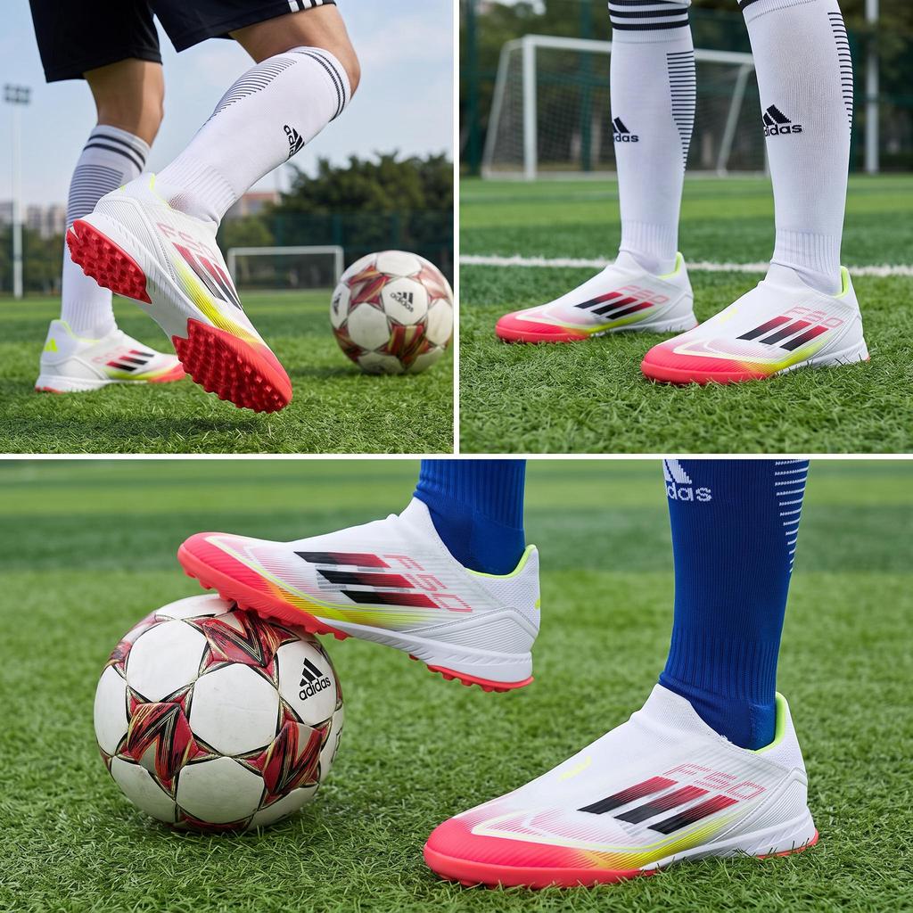 adidas Adizero F50 League Laceless TF Pure Victory Pack Unisex Sneakers White Cloud-White Core-Black IE1234