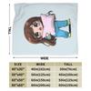 Cute LightSkinned Kids Illustration Boys Girls Art For All Ages Custom Warm Party An UltraSoft Micro Fleece Blanket