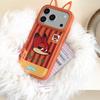 3D Judy Nick Ear Sticker Skin for iPhone 14/13, Apple 17/16/15 Pro Max Case