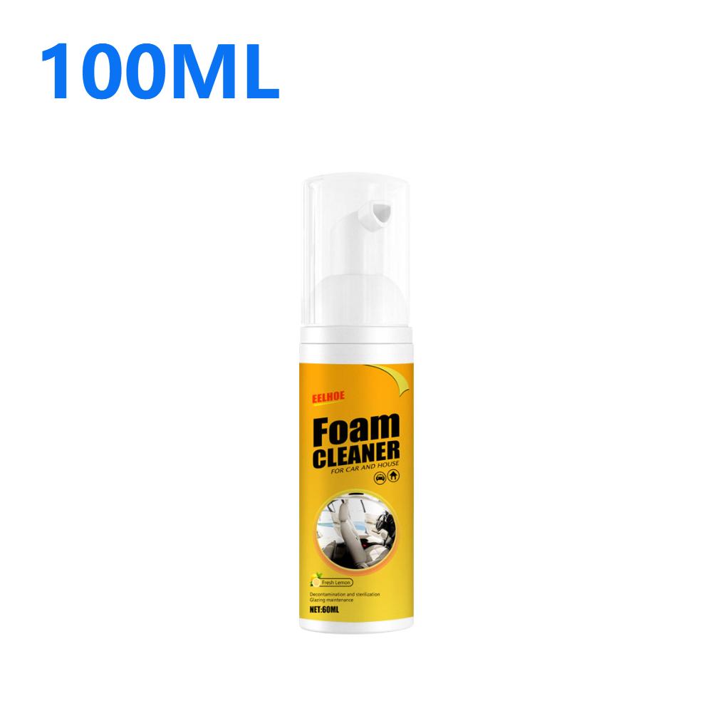 30/60/100/150ML Foam Cleaner Car Interior Stain Removal Cleaning Leather Seat Foam Cleaner Spray Foam Maintenance Car Wash