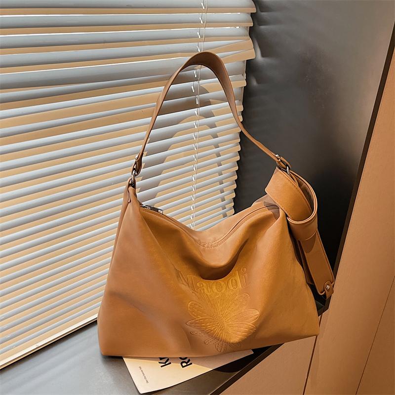 Fashion Women's PU Leather Hobo Bag Accent Adjustable Strap Large Capacity Casual Bag for Commute Daily Life, Travel, Shopping, and Other Scenarios