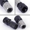 Telescopic Spring Sleeve Hex Socket Adapter for Electric and Air Wrenches