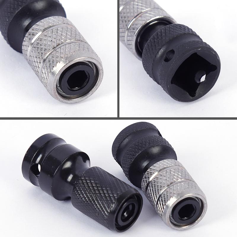 Telescopic Spring Sleeve Hex Socket Adapter for Electric and Air Wrenches