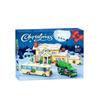 Christmas Holiday RV Vehicle Building Block Model Small Children's Puzzle Assembly Building Block Toy
