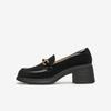 TATA/She 2025 Spring Shopping Mall Same Style Fashion Leisure Le Fu Shoes for Women