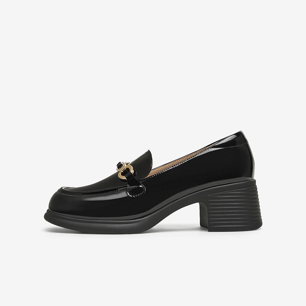 TATA/She 2025 Spring Shopping Mall Same Style Fashion Leisure Le Fu Shoes for Women