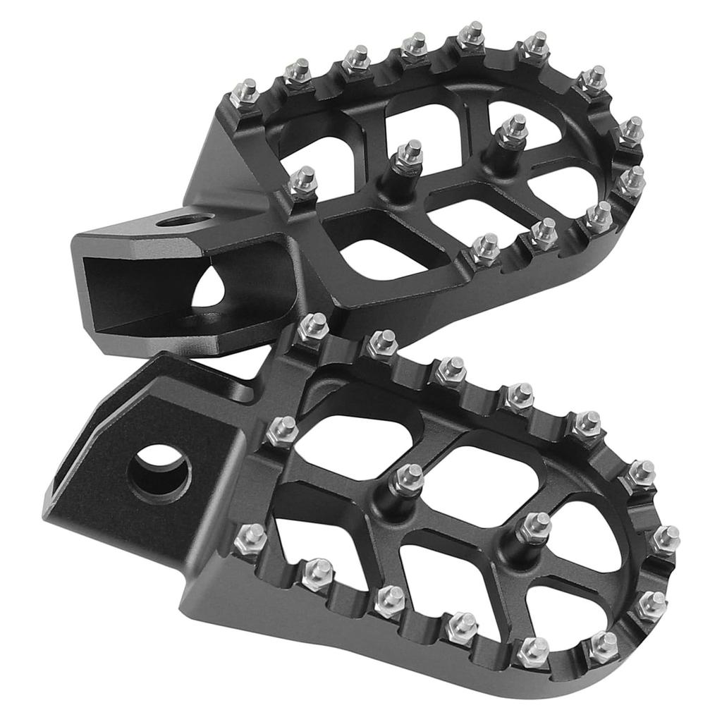 Baohatsu CNC Aluminum Billet Wide Footpegs Footrest for Yamaha with