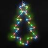Christmas LED String Lights 8 Colors Adjustable, Battery Powered Xmas Tree Lights, Festive Home Party Decoration