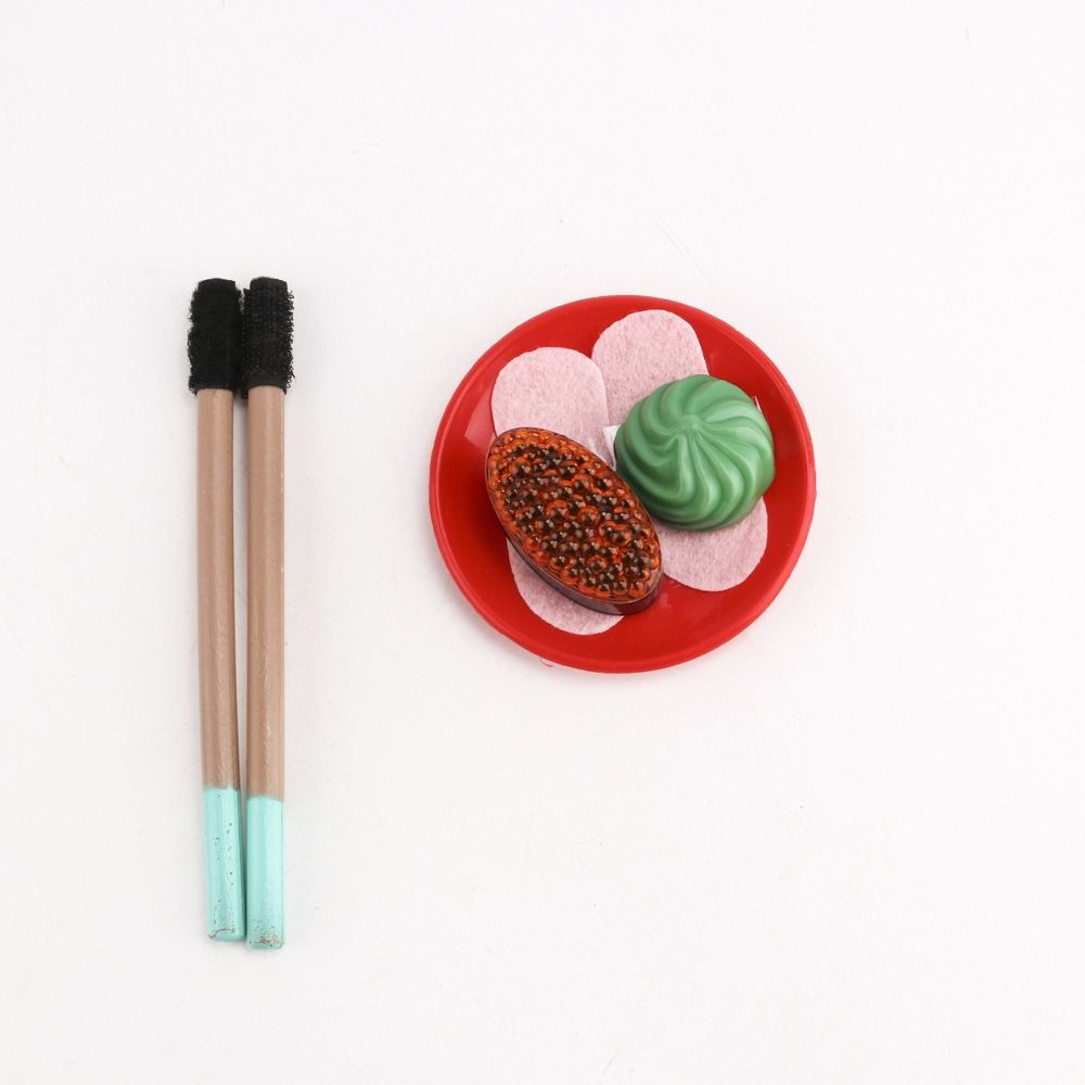 Simulational Kitchenware House Kitchen Food Toys Pretend Kitchen Toys Mini Sushi Set Cutlery Toys
