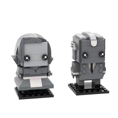 Blocuri de construcție pentru personaje de supereroi de film, Brickheadz, blocuri de construcție pentru copii, jucărie de asamblare pentru cadouri pentru copii