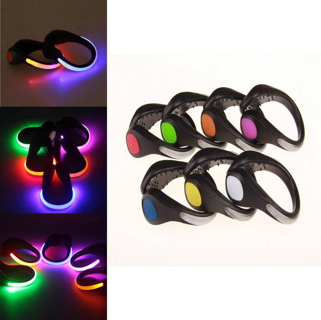 Led Light Shoe Clip Night Running Sports Flash Reflective Shoe Light Cheer Product