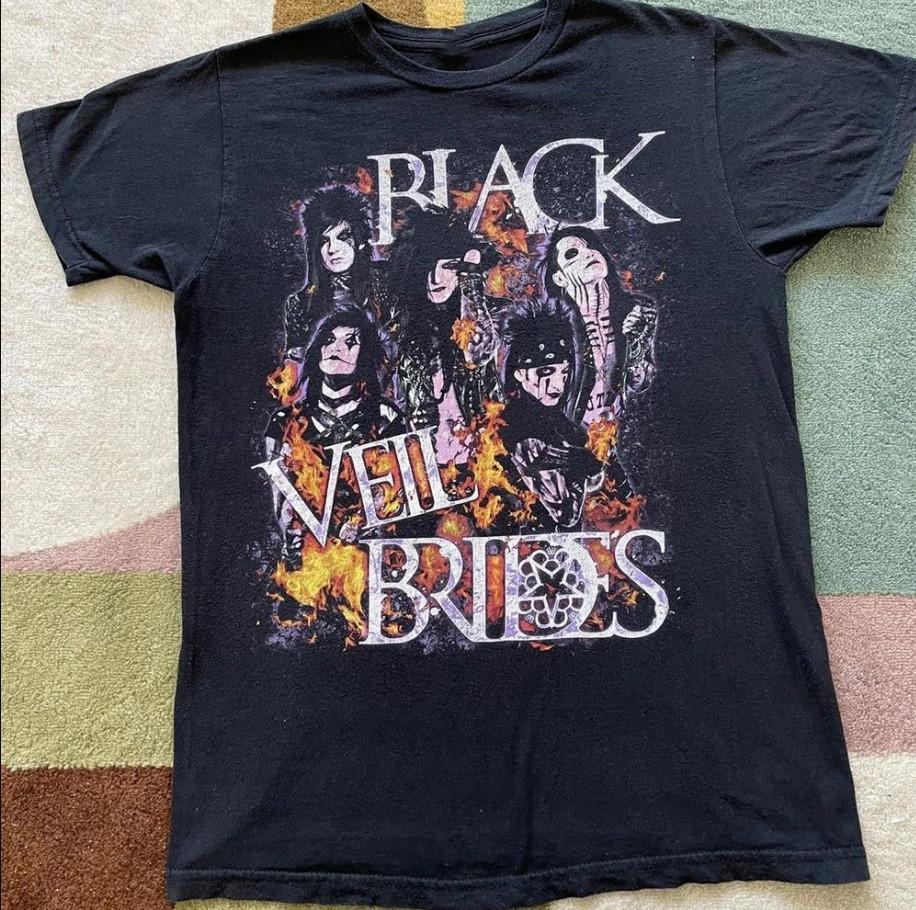 

Новая винтажная футболка с группой Black Veil Brides, подарок для фанатов, размер S-4XL L