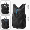 New Men's Backpack Outdoor Travel Waterproof Women's Backpacks Large Capacity Roll-up 15 inch Laptop Bag Hiking Backpack