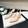 Women's 2024 Stiletto Platform Open Toe Backless Sandals - Stylish, Comfortable, and Sexy High Heels