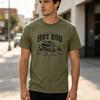 Hot Rod Retro TShirt Old School American Car Tee Racing Fans Gift Graphic Print Soft Cotton Crew Neck Top Y2k Top Harajuku