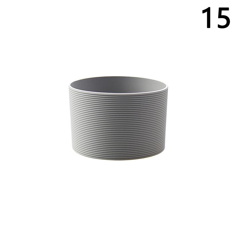 Silikonový protiopařovací protiskluzový kryt na kávový šálek Univerzální kónický závitový návlek na šálek Hrnček Keramický Skleněný kryt na šálek