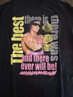 Bret Hart 90er Kurzarm Geschenk für Fans Vollgröße S bis 5XL T-Shirt Unisex T-Shirt