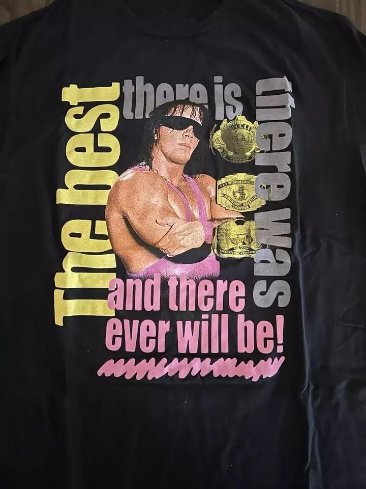 

Bret Hart 90’s Short Sleeve Gift For Fan Full Size S to 5XL T-shirt Unisex T-Shirt XXL