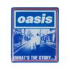 Oasis Live '25 What's The Story Blaue Anstecknadel