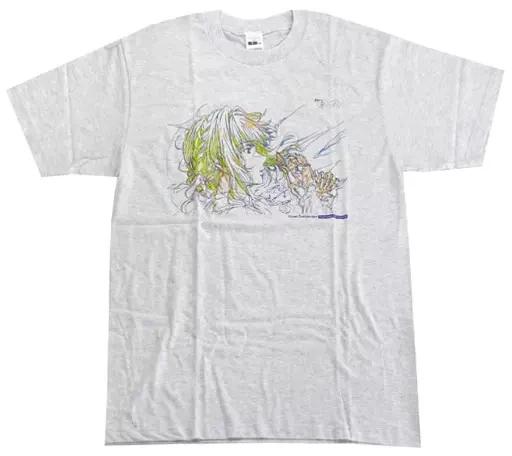 Kyoto Animation Violet Evergarden Original Drawing T T-Shirt Gray Free Size S