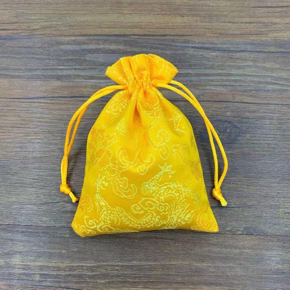 Storage Bag Canvas Flower Handbag Chinese Style Small Coin Purse Wallet  Hanfu Decor