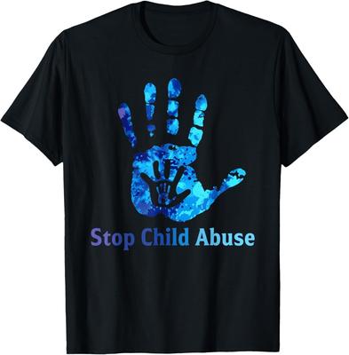 Stop Child Abuse Prevention Awareness Month T-Shirt