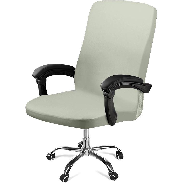 Tallew Office Chair Cover Stretchable Computer Universal Chair Seat Covers Removable Desk Chairs Slipcovers Washable Office Cushion Backrest for
