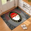 Feyenoord Rotterdam Teppich Fußmatte für Wohnzimmer oder Schlafzimmer Schutzmatte unter dem Stuhl Bürodekoration Weihnachtsgeschenk Geburtstagsgeschenk