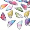 20/40/60pcs Butterfly Wing Pendant Dragonfly Insect Resin Pendant, Used for DIY Earrings, Bracelets, Jewelry Making