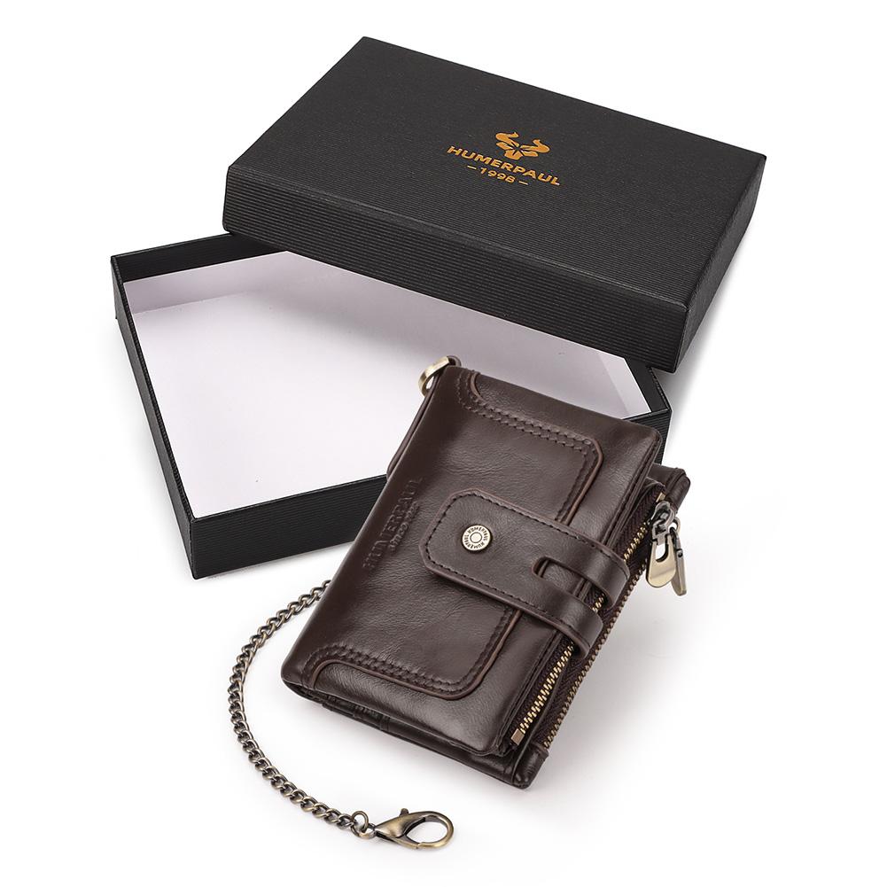 Мужской кожаный кошелек — фото 23