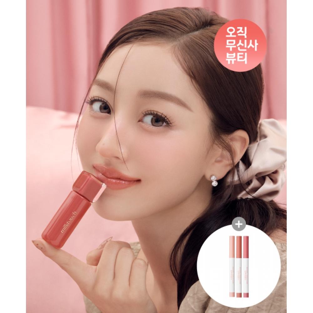 

Milktouch [2 Pack] Jelly Fit Tinted Glow Tint 16 Colors + Free Lip Pencil [NEW] 16 Dusty Jam/[NEW] 16 Dusty Jam