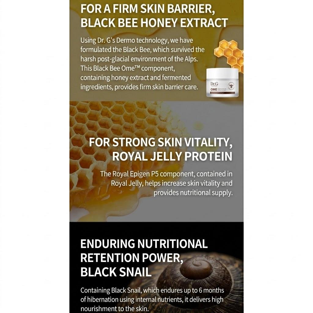 Dr.G Royal Black Snail Cream (50ml + 15ml)