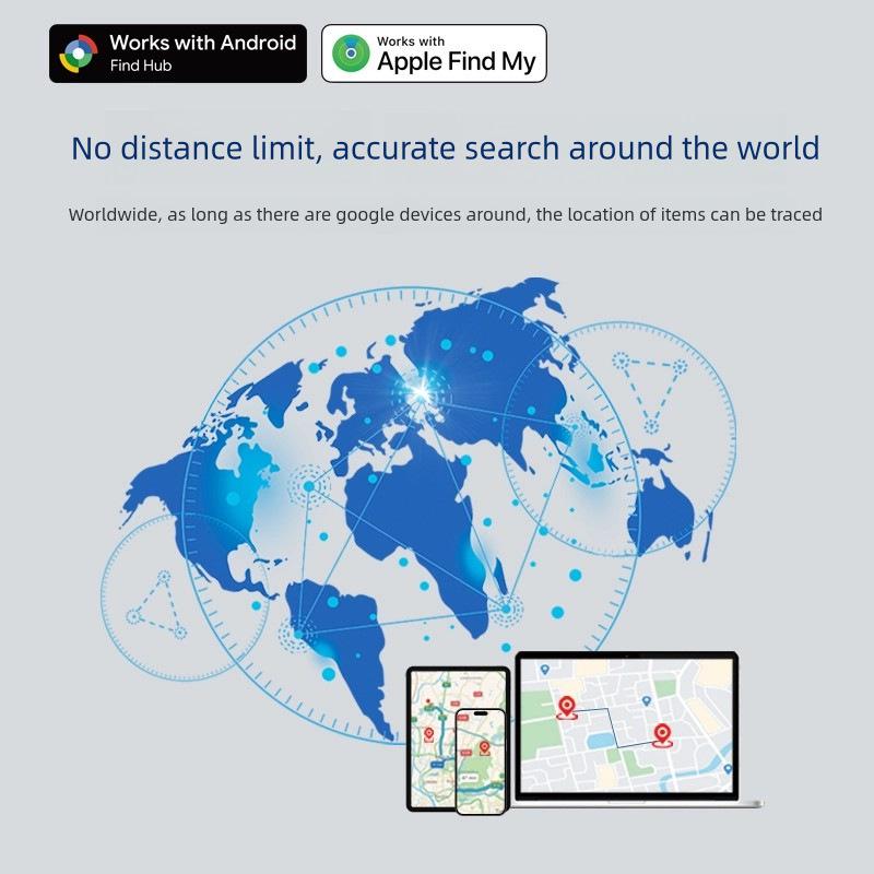 Dual System Global Locator: Anti-Lost Device & Car Tracker for iOS/Android