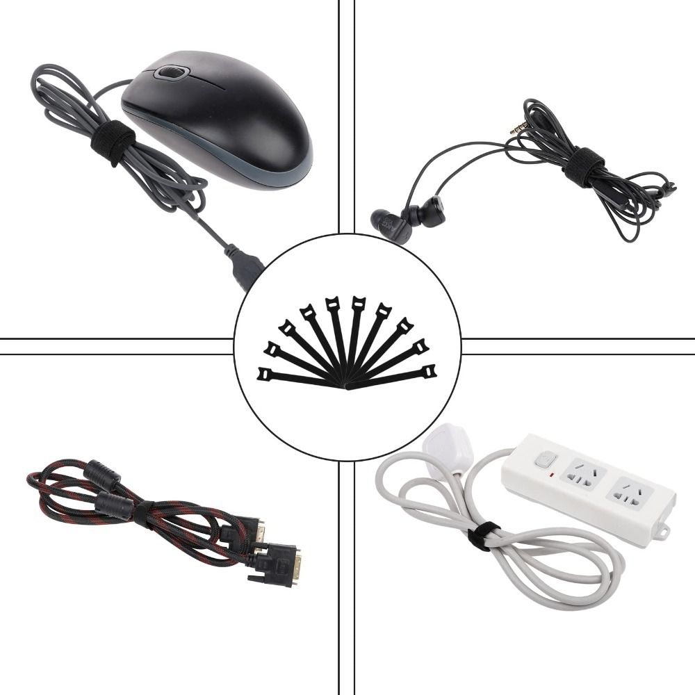 Portable Power Line Storage Case Plastic Wire Storage Box Data Line Socket Storage Box  Home