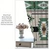 Western  Blackout Curtains, Boho Geometric Southwestern  Abstract  Window Drapes, For Living Room Bedroom 2 Panels