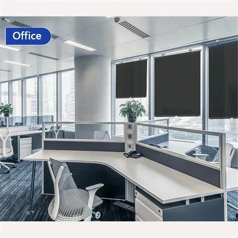 Retractable Suction Cup Roller Blinds Nail-free Blackout Curtain Household Bedroom Kitchens Balconies Sun Shading Rolling Blinds