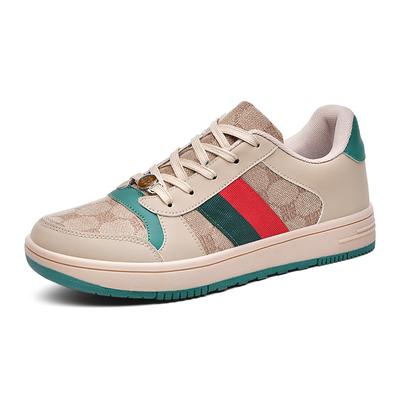 Luxury Fashion Leather Men Women Skateboarding Outdoor Casual Sneakers Sports Comfortable Flat for Couple