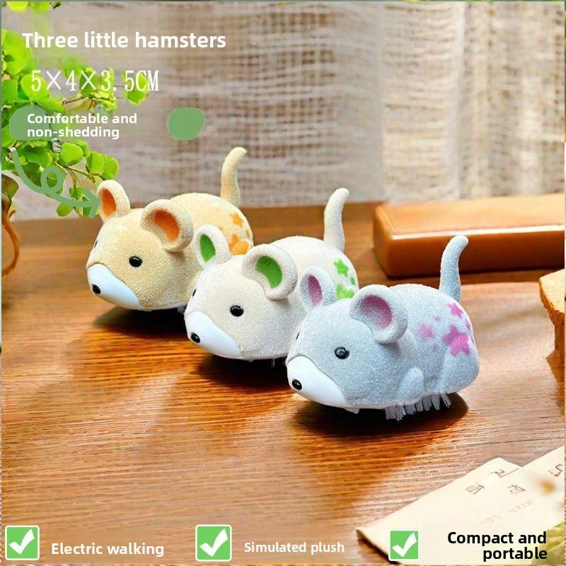 

Cat Toys Intelligent Simulation Electric Hamster Cat Self Hi Soothing Tool Teasing Cute Hamster Appearance Attracts Pet Supplies