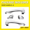 2X Front Outside Handle Left+Right Side For 2016 17 2018- Hyundai Tucson EKK
