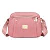 Borsa piccola a spalla singola da donna di nuova moda Borsa in tessuto di nylon leggera e resistente all'acqua Borsa a tracolla da esterno di grande capacità