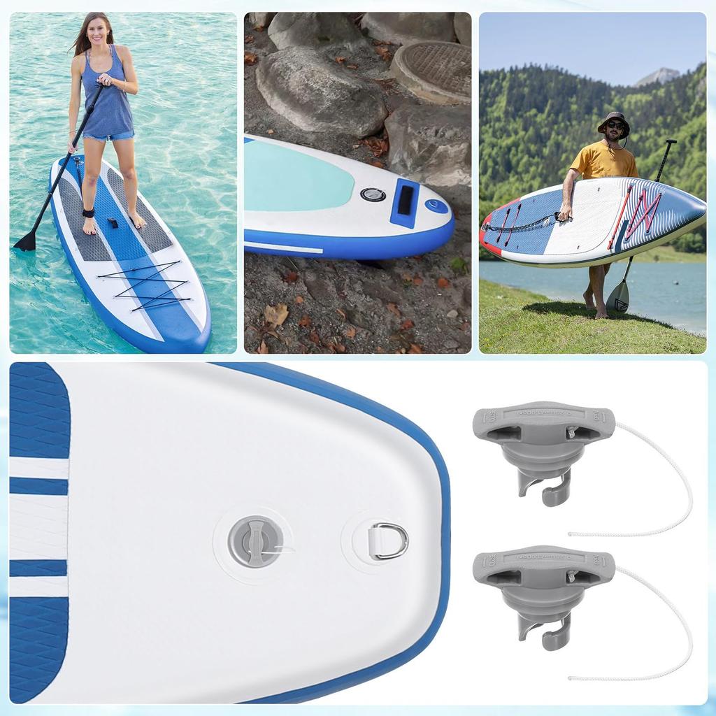 Luxshiny Inflatable Boat Air Valve Cap Replacement Cover Kayak Paddle