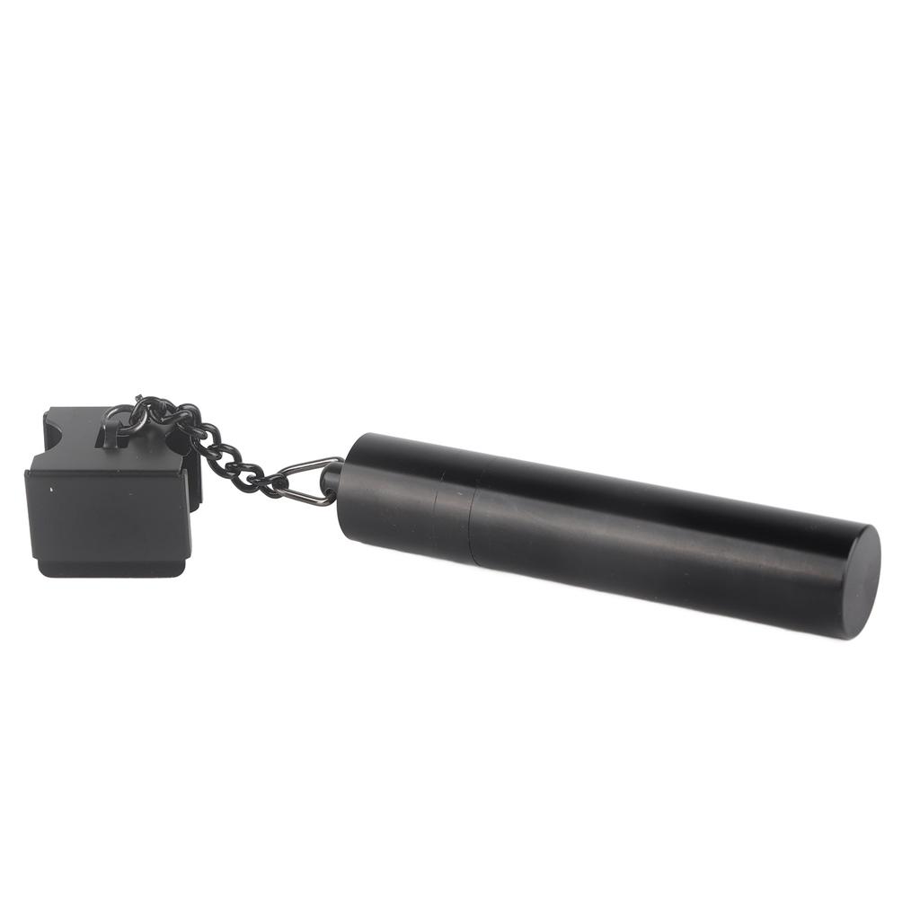 Billiard Chalk Holder 3 In 1 Portable Pool Cue Chalk Holder Billiard Cue Tip Pricker for Snooker Tool Accessory Black