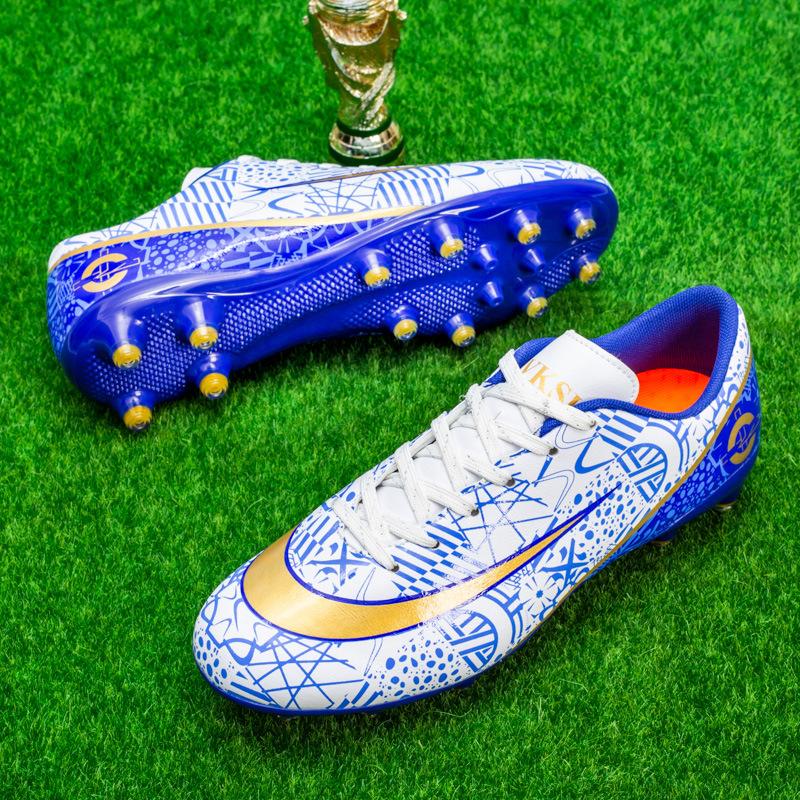 

Football shoes for boys New men s and women s long and short nails Non-slip students Adult competition Campus training 35