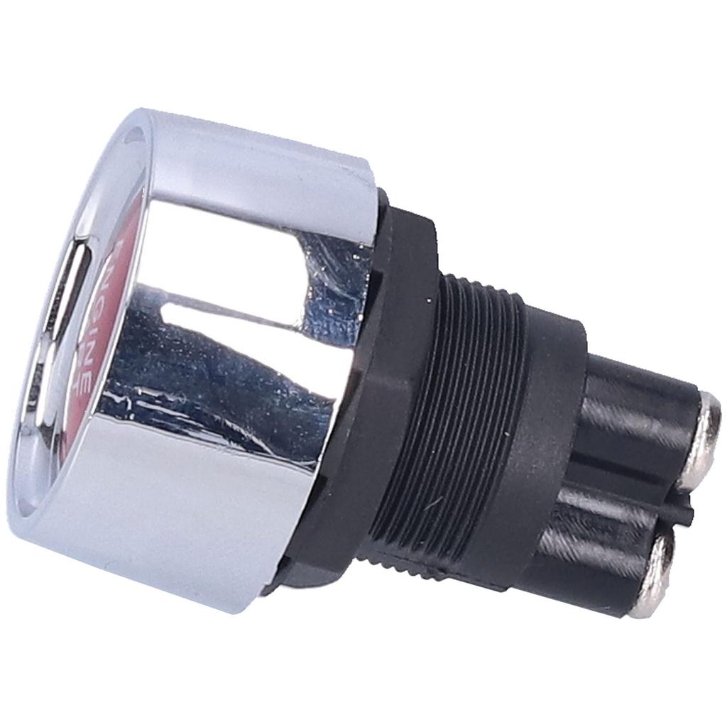 Car Ignition Switch Push Engine Starter Universal Replacement for DC 12V RVs Dirt Bike VehiclesRed