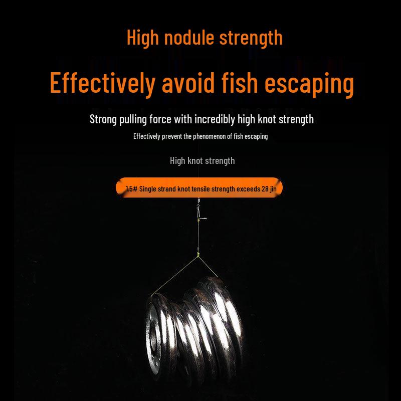 Super Soft 100m Invisible Color Fishing Line - Strong Tensile Nylon for Sea Fishing.