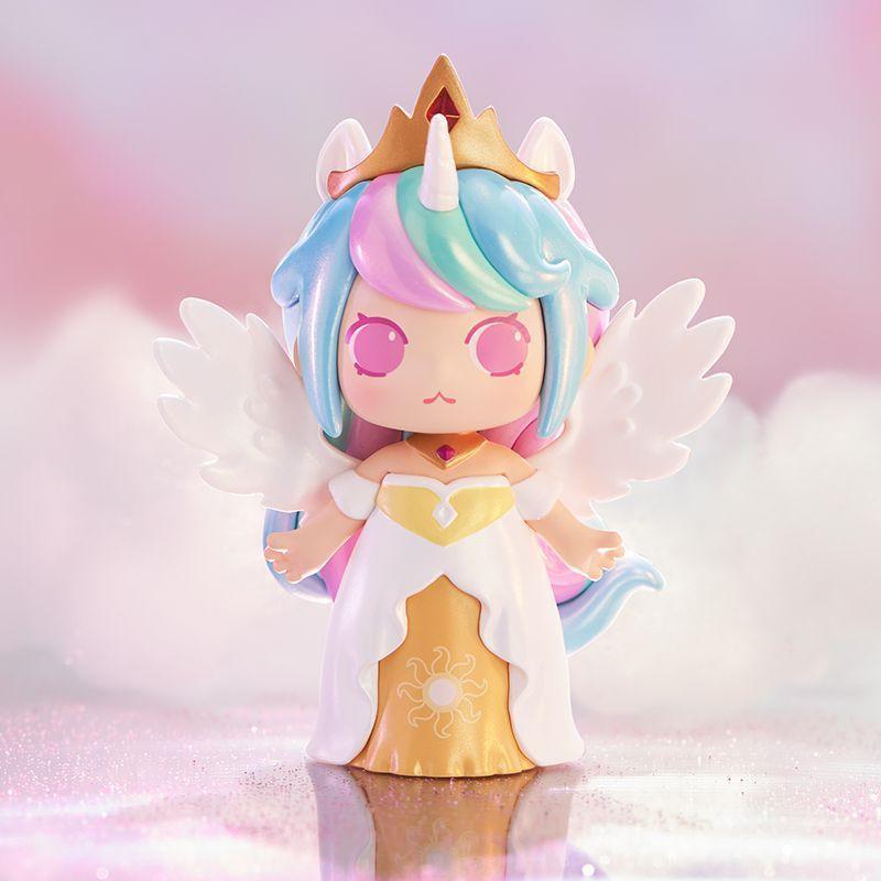 Friendship Is Magic In Miniworld Blind Box Adorable Girls Pinkie Pie Surprise Box Figure Rainbow Room Decor Statue Children Playthings Gifts