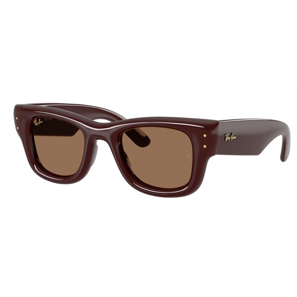 Ray Ban Wayfarer Puffer 687773 Unisex Sunglasses Dark Brown/50-23-150