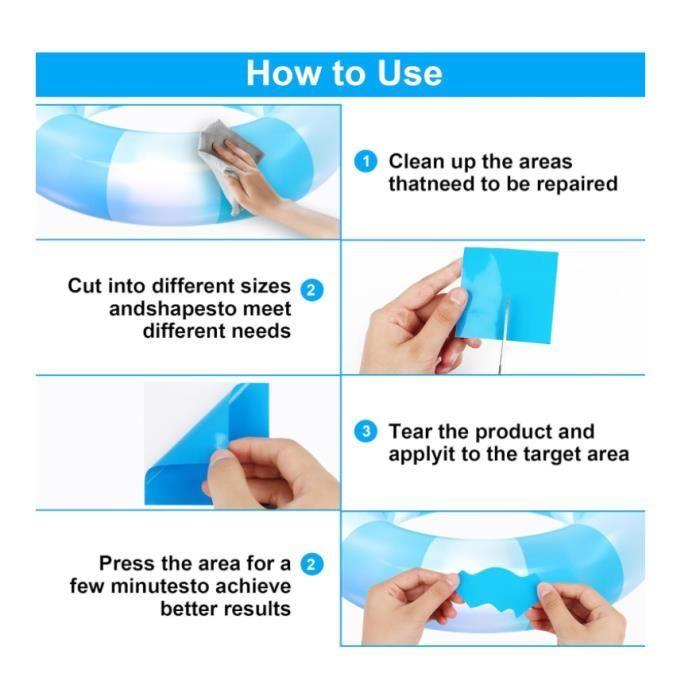 Set mit 20 Reparaturflicken Poolfolie Flicken Pool unter Wasser Pool Reparaturset Flicken Aufblasbarer Whirlpool Reparaturflicken Whirlpool